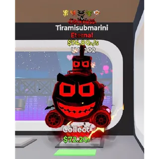 Darkness Tiramisubmarini 5 traits Fortnite Steal the Brainrot