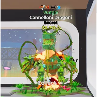 Jungle Cannelloni Dragoni 4 traits Fortnite Steal the Brainrot
