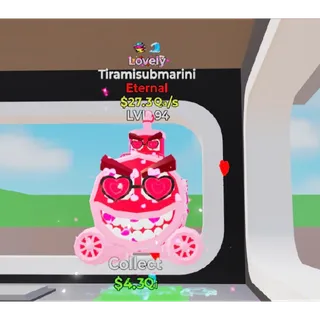 Fortnite Steal The Brainrot Lovely Tiramisubmarini 2 traits