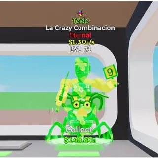 Fortnite Steal The Brainrot Toxic La Crazy Combinacion 1 trait