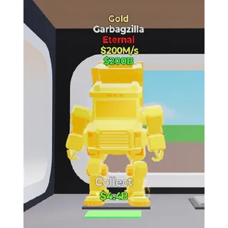Fortnite Steal The Brainrot Gold Garbagzilla 