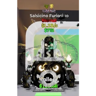 Fortnite Steal The Brainrot Gothic Salsicino Furiosino 1.2B/s 2 traits