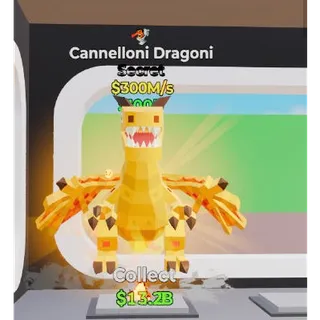 Fortnite Steal The Brainrot Cannelloni Dragoni 1 trait
