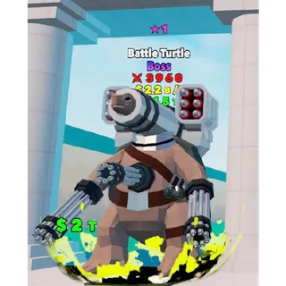 Battle Turtle 1 STAR Boss - Fortnite Fight The Brainrot
