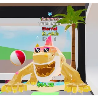 Summer Tralaledon 1 trait Fortnite Steal the Brainrot