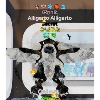 Fortnite Steal the Brainrot Gothic Alligarto Alligarto 1.2B/s 5 Traits 