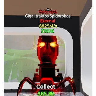 Fortnite Steal The Brainrot Darkness Gigalitraktos Spidorobos