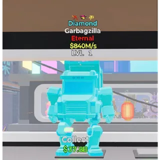 Fortnite Steal The Brainrot Diamond Garbagzilla 3 traits