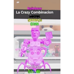 Fortnite Steal The Brainrot Rainbow la crazy combinacion