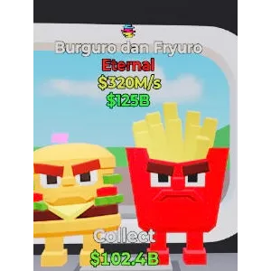Fortnite Steal The Brainrot Burguro dan Fryuro 1 trait