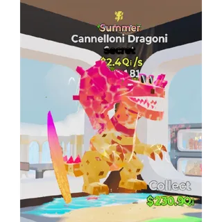 Summer Cannelloni Dragoni 2.4Qi/s 1 trait Fortnite Steal The Brainrot