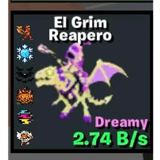 Dreamy El Grim Reapero 6 traits Fortnite Steal The Brainrot