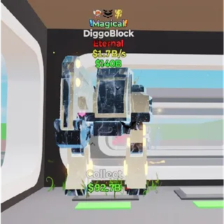 Fortnite Steal The Brainrot Magical DiggoBlock 3 traits 1.7B/s