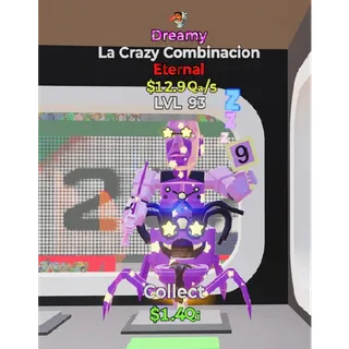 Fortnite Steal The Brainrot Dreamy La Crazy Combinacion 1 trait
