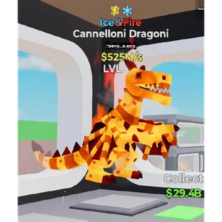 Fortnite Steal The Brainrot Ice & Fire Cannelloni Dragoni 2 traits
