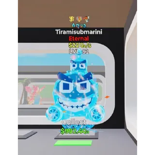 Aqua Tiramisubmarini 3 traits Furiosino Fortnite Steal The Brainrot