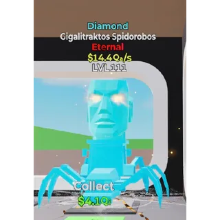 Diamond Gigalitraktos Spidorobos - Fortnite Steal The Brainrot