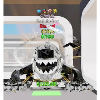 Fortnite Steal The Brainrot Gothic Tralaledon 4 traits 2B/s