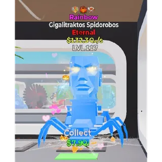 Rainbow Gigalitraktos Spidorobos 3 traits Fortnite Steal The Brainrot
