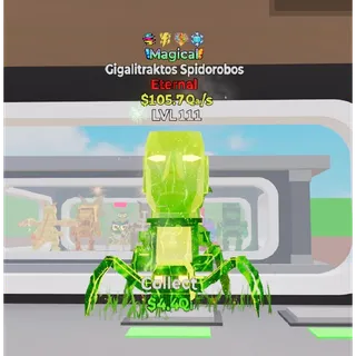 Fortnite Steal The Brainrot Magical Gigalitraktos Spidorobos 4 traits