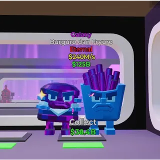 Fortnite Steal The Brainrot Galaxy Burguro dan fryuro