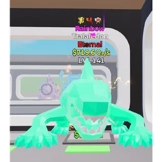 Rainbow Tralaledon 3 traits Fortnite Steal The Brainrot