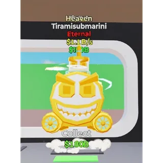 Fortnite Steal The Brainrot Heaven Tiramisubmarini 