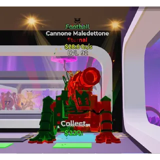 Fortnite Steal The Brainrot Football Cannone Maledettone 1 trait