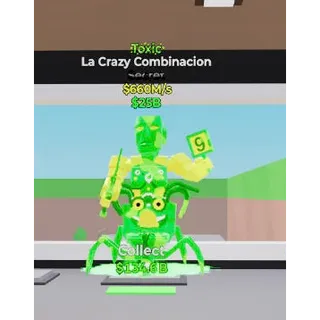 Fortnite Steal The Brainrot Toxic La Crazy Combinacion 