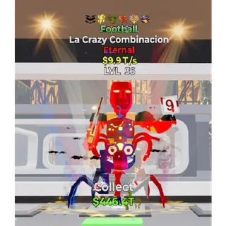 Fortnite Steal The Brainrot Football La Crazy Combinacion 6 traits