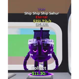 Void Ship Ship Ship Sahur - Fortnite Steal The Brainrot