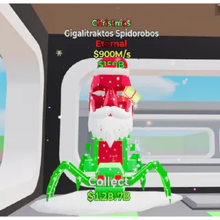 Fortnite Steal The Brainrot Christmas Gigalitraktos Spidorobos