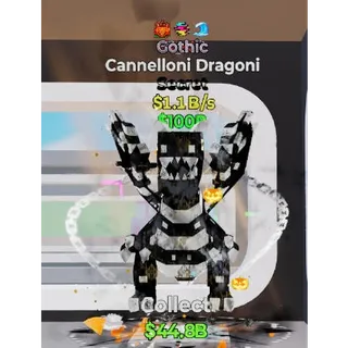 Fortnite Steal The Brainrot Gothic Cannelloni Dragoni 3 traits 1.1B/s