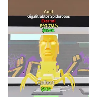 Fortnite Steal the Brainrot Gold Gigalitraktos Spidorobos