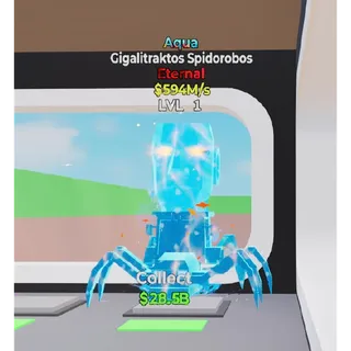 Aqua Gigalitraktos Spidorobos Fortnite Steal The Brainrot