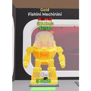 Fortnite Steal The Brainrot Gold Fishini Mechinini