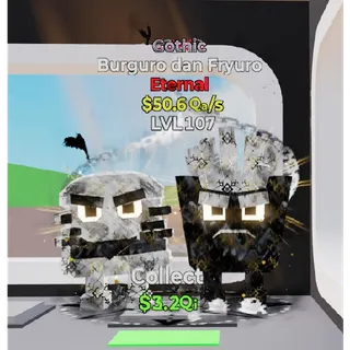 Gothic Burguro dan Fryuro - Fortnite Steal The Brainrot