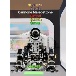Fortnite Steal The Brainrot Gothic Cannone Maledettone 4 traits 2.5B/s