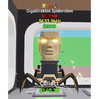 Fortnite Steal The Brainrot Default Gigalitraktos Spidorobos 3 traits