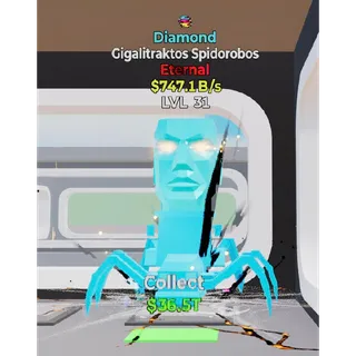 Diamond Gigalitraktos Spidorobos 1 trait Fortnite Steal the Brainrot