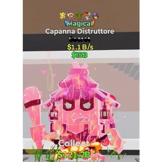 Fortnite Steal The Brainrot Magical Capanna Distruttore 5 traits 1.1B/s