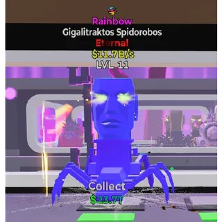 Fortnite Steal The Brainrot Rainbow Gigalitraktos Spidorobos 1 trait