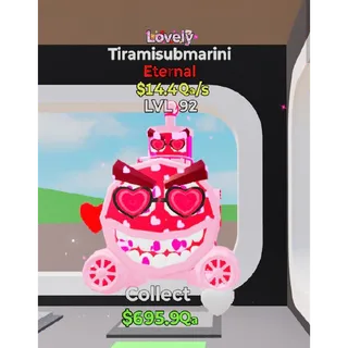 Lovely Tiramisubmarini Fortnite steal the brainrot 