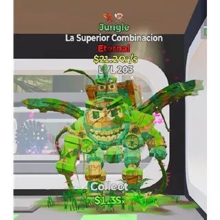 La Superior Combinacion Jungle 2 traits 21.2Qi/s - Fortnite Steal The Brainrot