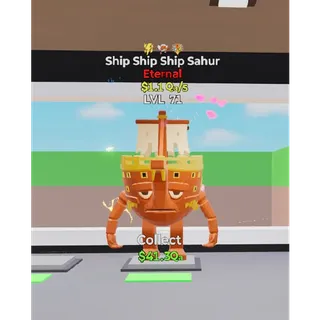 Fortnite Steal The Brainrot Default Ship Ship Ship Sahur 3 traits