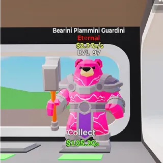 Fortnite Steal The Brainrot Bearini Plammini Guardini