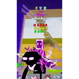 Neon Tart Bros ★4 STAR 3 traits Fortnite Fight The Brainrot