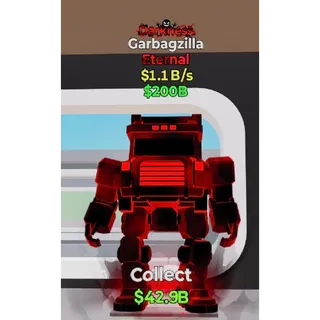 Fortnite Steal The Brainrot Darkness Garbagzilla