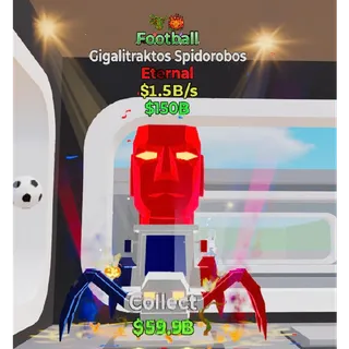 Fortnite Steal The Brainrot Football Gigalitraktos Spidorobos 2 traits 1.5B/s