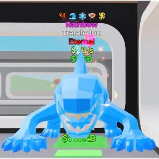 Fortnite steal the brainrot Rainbow Tralaledon 2B/s with 5 traits